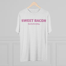 Load image into Gallery viewer, SWEET BACON - #JusticeForSmiley - Unisex Tri-Blend Crew Tee