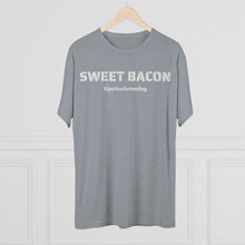Load image into Gallery viewer, SWEET BACON - #JusticeForSmiley - Unisex Tri-Blend Crew Tee