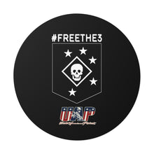 Load image into Gallery viewer, #FreeThe3 - MARSOC 3 - UAP - Round Vinyl Stickers