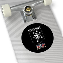 Load image into Gallery viewer, #FreeThe3 - MARSOC 3 - UAP - Round Vinyl Stickers