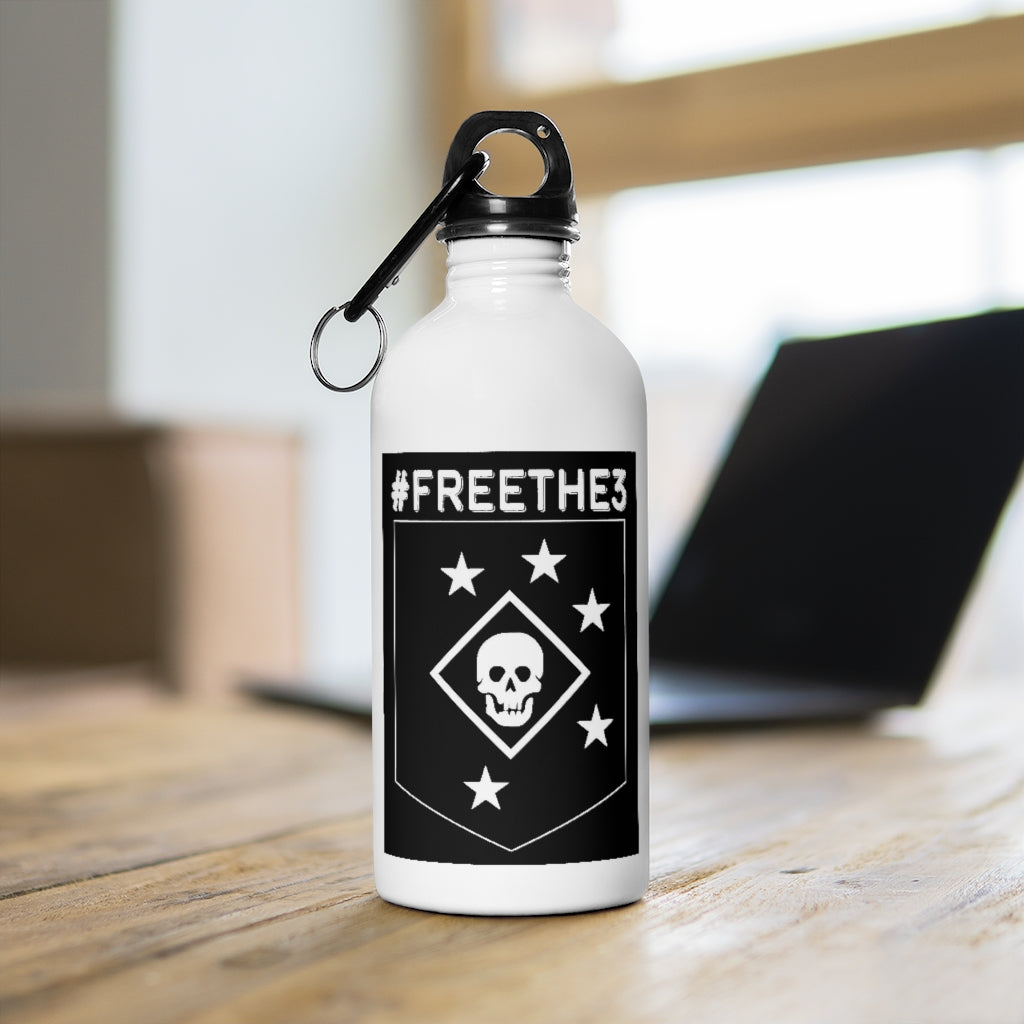 #FreeThe3 - MARSOC 3 - Stainless Steel Water Bottle