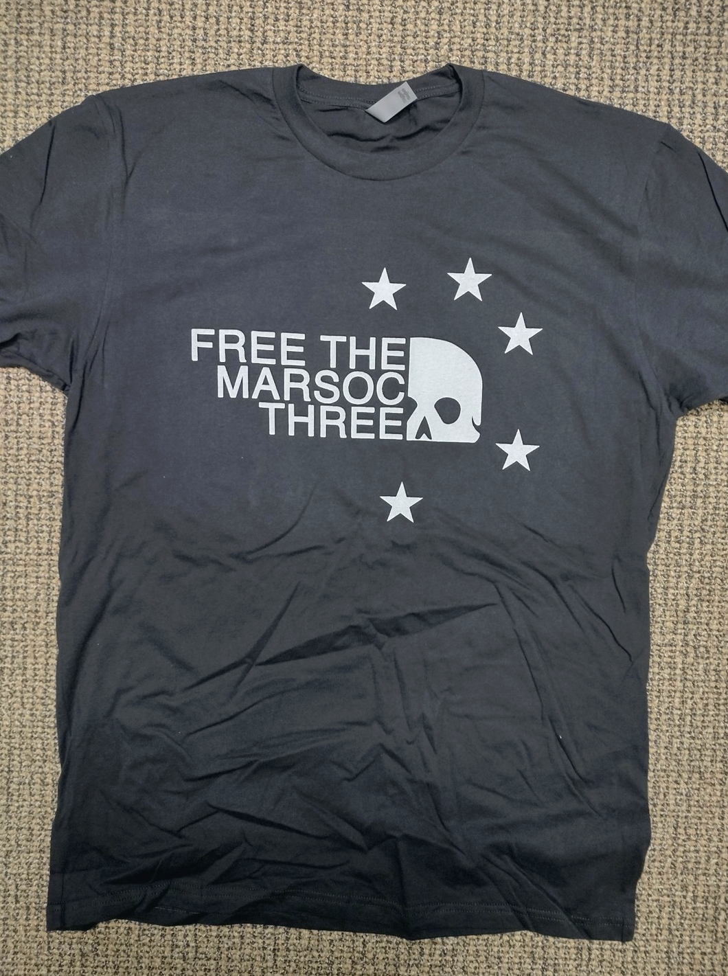 'Free The MARSOC Three' T-Shirt from Green Wolf Tactical